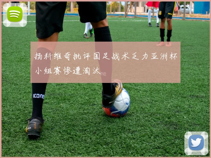 扬科维奇批评国足战术乏力亚洲杯小组赛惨遭淘汰